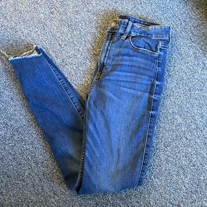 Dark Wash High Waist Skinny Jeans